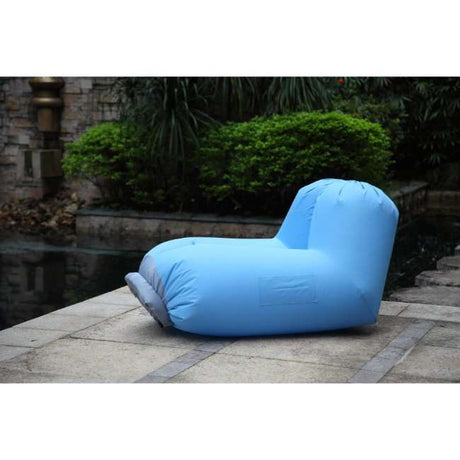 Paradiso Kids Armchair Lazy Bag - Inflatable Lounge Chair with Shoulder Strap for Kids