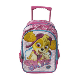 Paw Patrol Girl's Trolley Backpack - Double Handle Design
