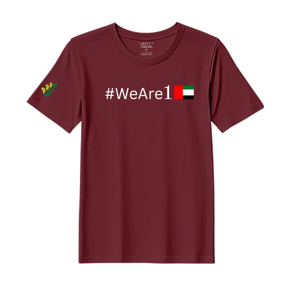 BYFT Threads T-Shirt UAE Unity - #Weare1 - Set of 01