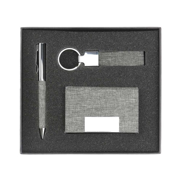 BYFT Promotional RPET Gift Sets with Black Cardboard Gift Box Set of 01