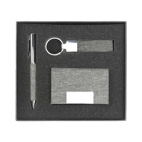 BYFT Promotional RPET Gift Sets with Black Cardboard Gift Box Set of 01