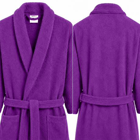 BYFT Daffodil Adult Bathrobe Highly Absorbent Quick Dry Premium Quality Bath Linen