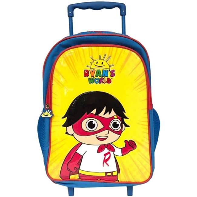 Ryan's World 5-in-1 School Bag Combo Set for Kids - Backpack or Trolley, Lunch Bag, Pencil Case & Water Bottle