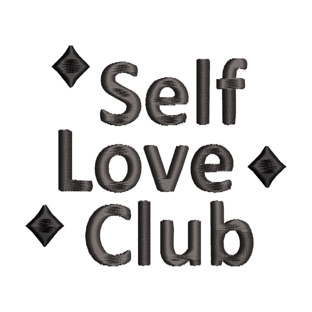 BYFT Embroidery Self Love Club - Womens Day T-Shirts