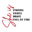 BYFT Embroidery She is Strong - Womens Day T-Shirts