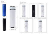 BYFT Smart Temprature LED Display Bottle 500 Ml Set of 01