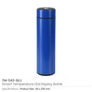 BYFT Smart Temprature LED Display Bottle 500 Ml Set of 01