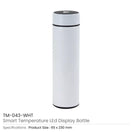 BYFT Smart Temprature LED Display Bottle 500 Ml Set of 01