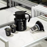 BYFT Arabic Tea & Coffee Pot with Cups Set 1000 ml