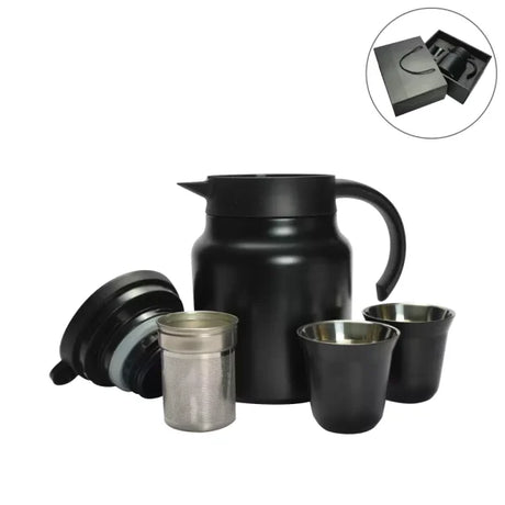 BYFT Arabic Tea & Coffee Pot with Cups Set 1000 ml