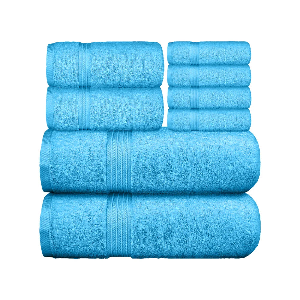 BYFT Home Essentials Bath Towel 70 x 140 Cm Soft & Highly Absorbent Bath Linen 550 GSM