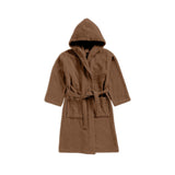 BYFT Daffodil 10 Year Kids Hooded Bathrobe Luxury Cotton Soft, Absorbent, Quick-Dry