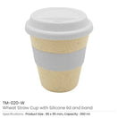 BYFT Wheat Straw Cups