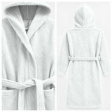BYFT Daffodil Kids Hooded Bathrobe Luxury Cotton Soft, Absorbent, Quick-Dry