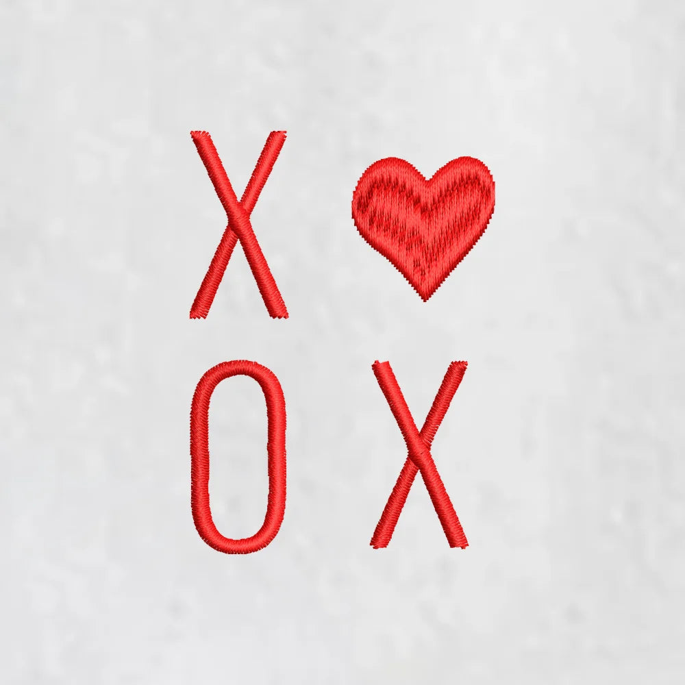 منشفة قطنية مخصصة مطرزة خصيصًا لك من BYFT - تصميم XOXO تطريز عالي الجودة مثالي للهدايا