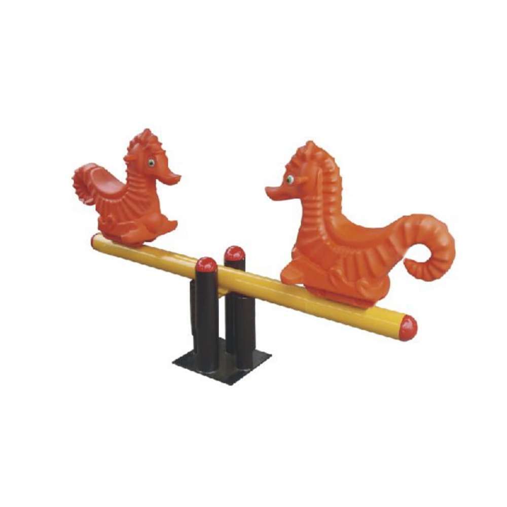 BYFT Seahorse Shape Outdoor Seesaw