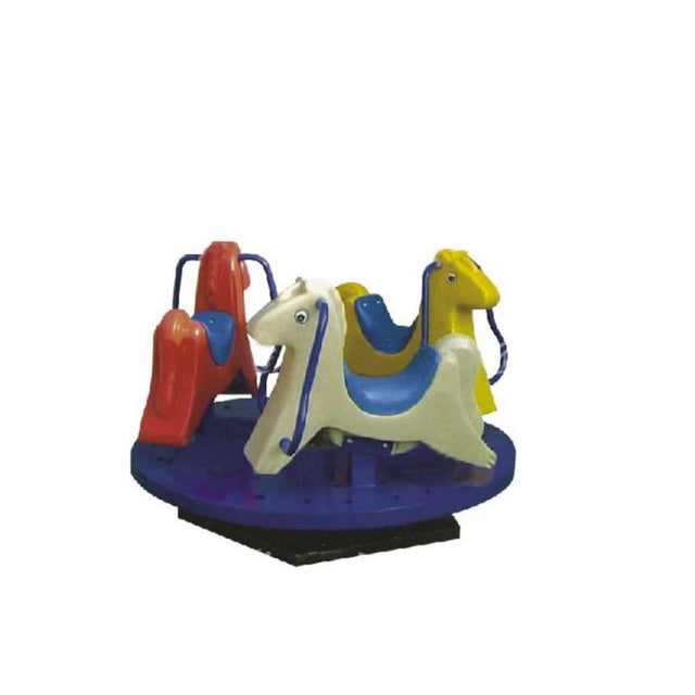 BYFT Rounder Outdoor Horse Design For Three Kids