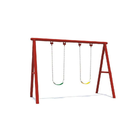BYFT Two Swings For Kids Red