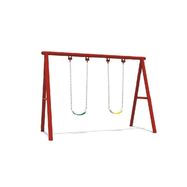 BYFT Two Swings For Kids Red