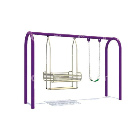 BYFT One Kid & Six People Swing Playground