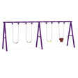 BYFT Two Kids & Adult Swings Playground
