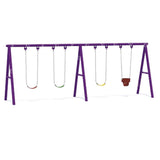 BYFT Two Kids & Adult Swings Playground