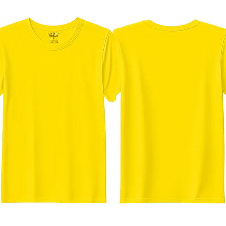 BYFT Threads Round Neck Plain T-Shirt