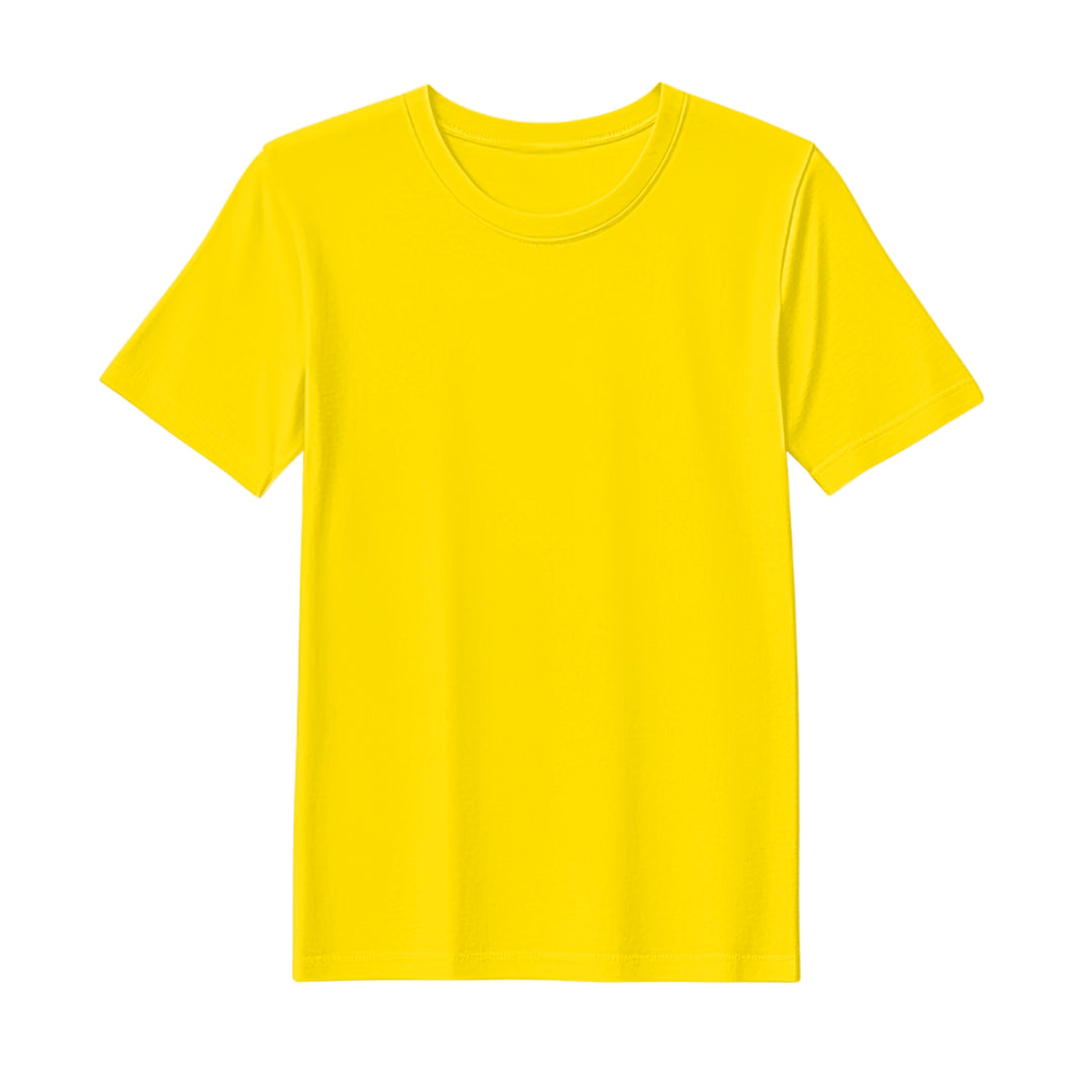 BYFT Threads Round Neck Plain T-Shirt
