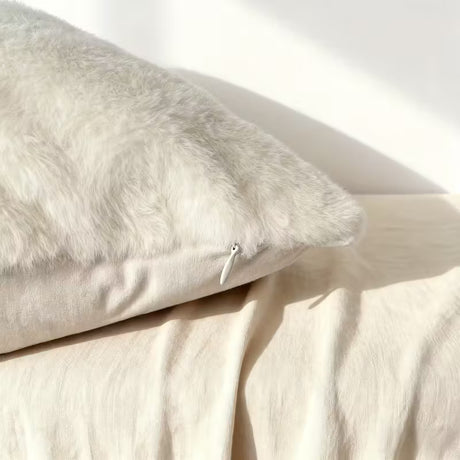 BYFT Festive Christmas Tree Pillow Cover - Luxury Golden and Silvery Embroidered Decorative Pillowcase for Couch, Living Room Indoor Xmas Decor, Christmas Decor, Holiday Decoration, Elegant Holiday Style, Traditional Design, Durable Fabric, Premium