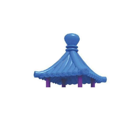 BYFT Blue Roof Cap For Swing Playground