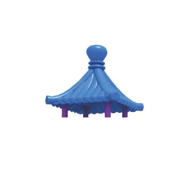 BYFT Blue Roof Cap For Swing Playground