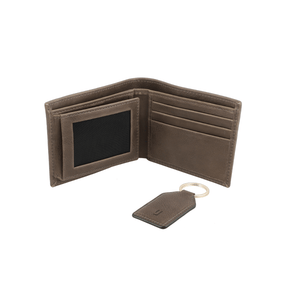 Jafferjees Esphesus Wallet Set Olive Green Genuine Leather