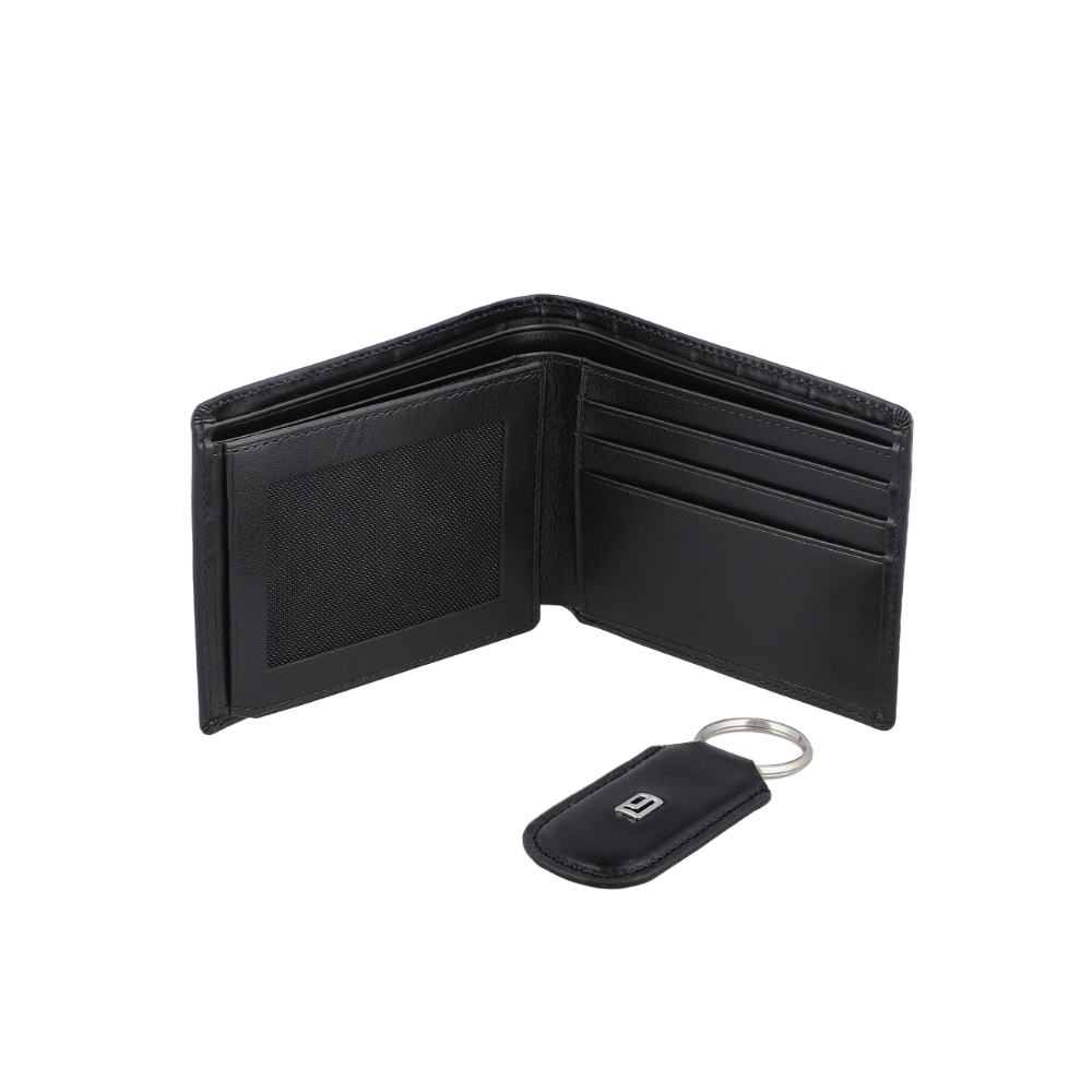 Jafferjees Angel Falls Men'S Wallet Set Genuine Leather