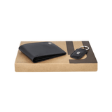 Jafferjees Angel Falls Men'S Wallet Set Genuine Leather