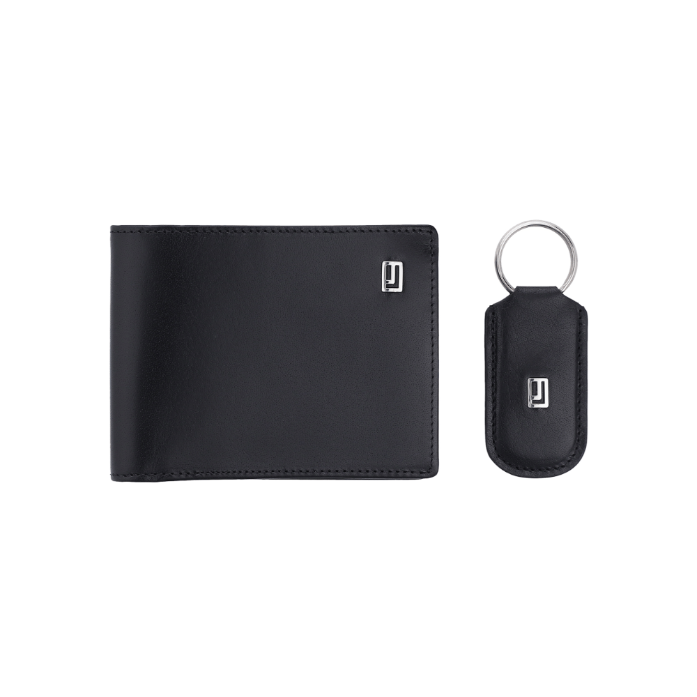 Jafferjees Angel Falls Men'S Wallet Set Genuine Leather