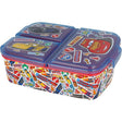 Disney Multi Compartment Sandwich Box Cars Stickers