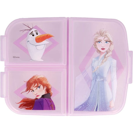 Disney Multi Compartment Sandwich Box Frozen Ii Elements