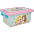 Disney Plastic Storage Container 3.7 L Princess Tea Party