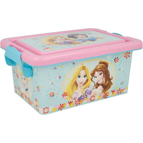 Disney Plastic Storage Container 3.7 L Princess Tea Party