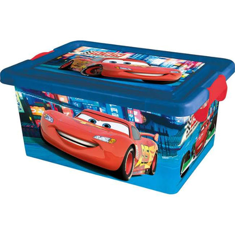 Disney Plastic Storage Container 7 L Cars Neon Racers Cup