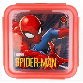 Disney Square Hermetic Spiderman Graffiti Food Container 730 Ml