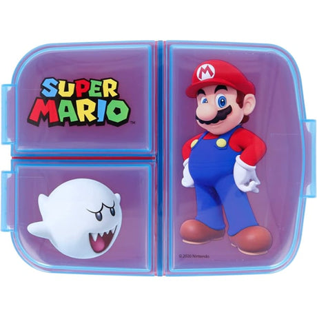 Disney Multi Compartment Sandwich Box Super Mario Box