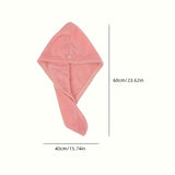 BYFT Spring Hair Towel Fast-Dry Microfiber Wrap 40 Ã— 60 cm Set of 01