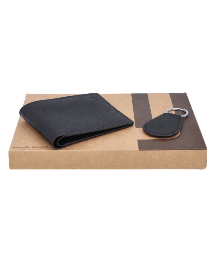 Jafferjees Easter Island Men's Genuine Leather Wallet | Classic Slim Bifold Wallet for Men