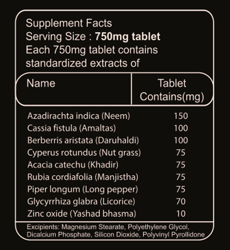 Raha Advanced Skin Formulation 60 Tablets
