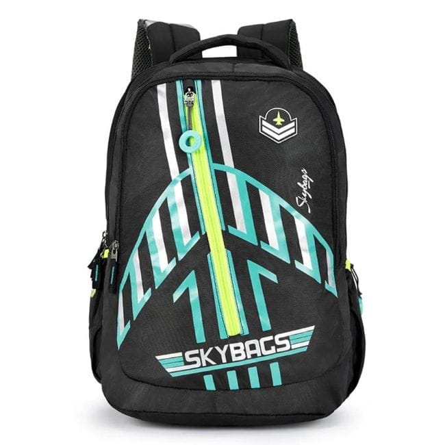 Skybags Astro 03 Unisex Black School Backpack 32 Ltr.