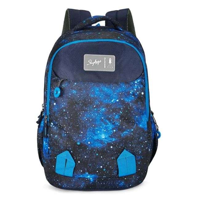 Skybags Astro 04 Unisex Black School Backpack 32 Ltr.