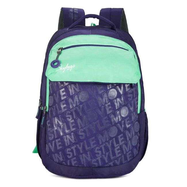 Skybags Astro 05 Unisex Purple School Backpack 32 Ltr.