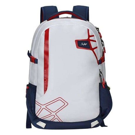 Skybags Aztek Pro 02 Unisex White Laptop Backpack 25 Ltr.