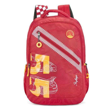 Skybags Astro 01 Unisex Red School Backpack 32 Ltr.